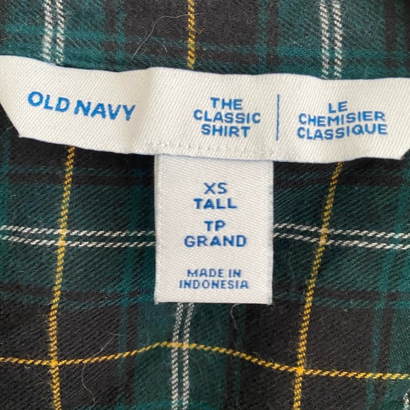 Green Button Down XS - Picture 4 of 4